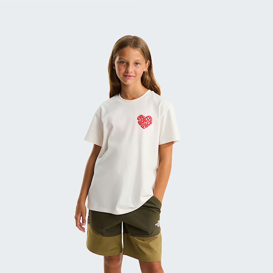 Girls Brand Proud Relaxed TShirt TNF White Dune HERO