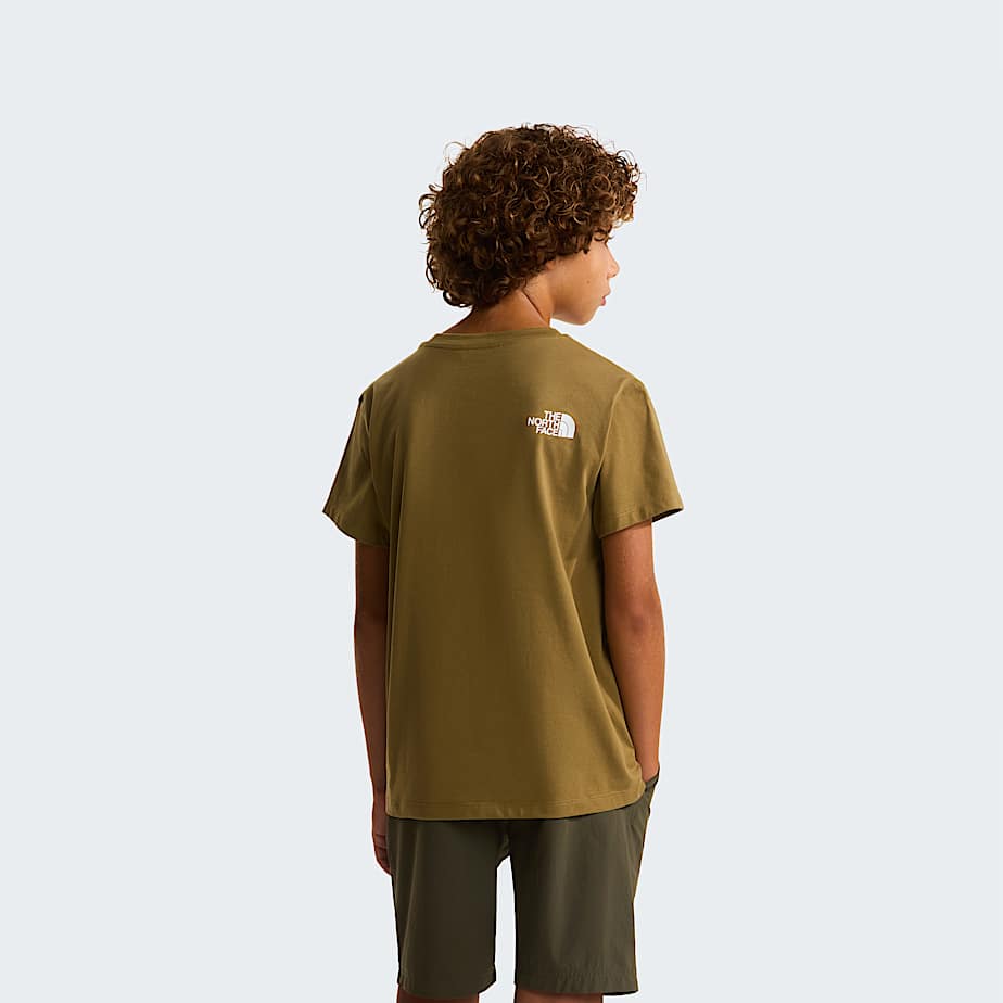 Mountain Night Relaxed T-shirt voor jongens - 4