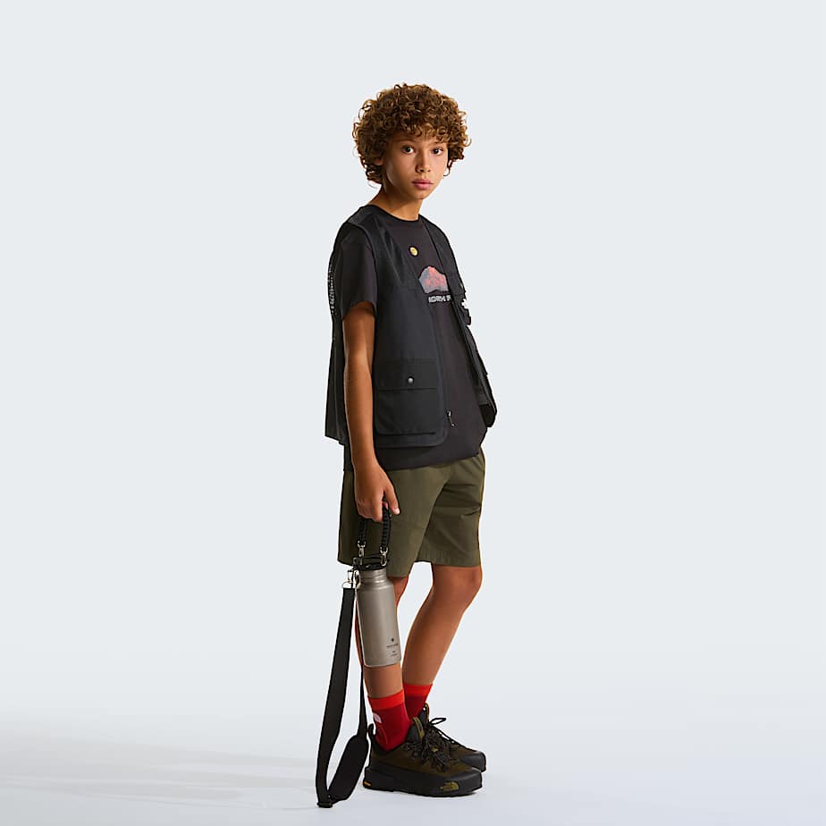 Boys Mountain Night Relaxed TShirt TNF TNF Black ALT1