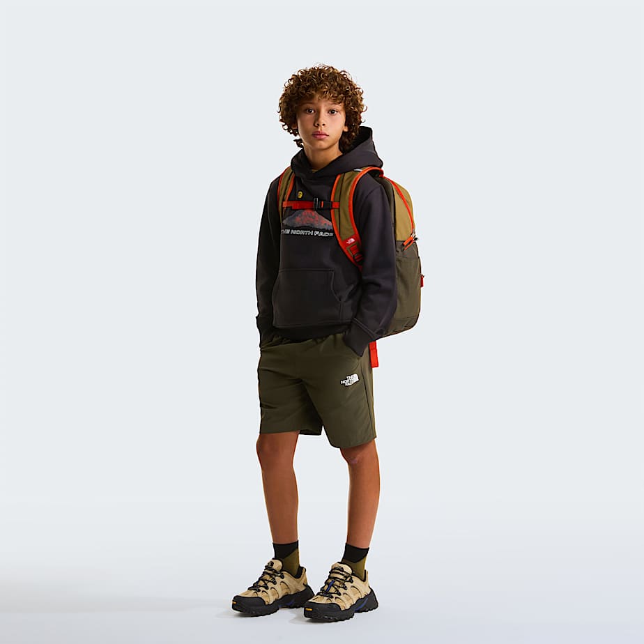 Mountain Night Relaxed Hoodie Boy TNF TNF Black ALT1