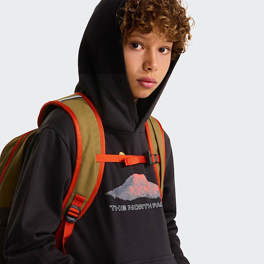 Mountain Night Relaxed Hoodie Boy TNF TNF Black ALT6