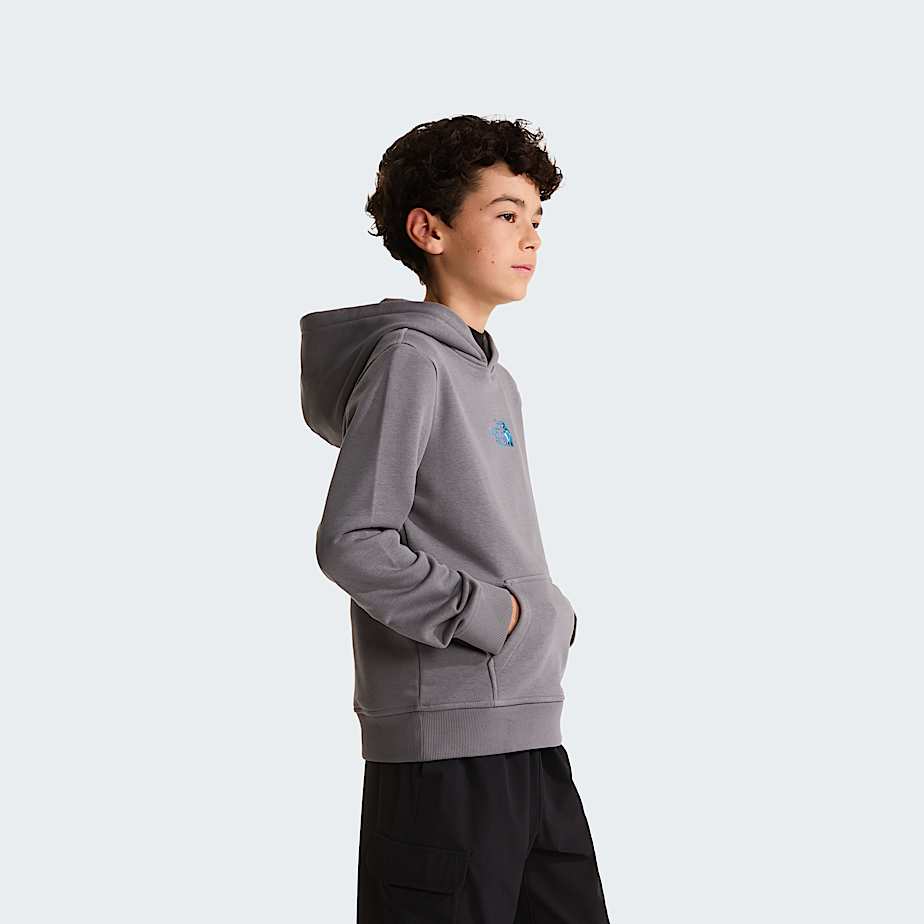 Liquid Logo Regular Hoodie Boy TNF ALT2