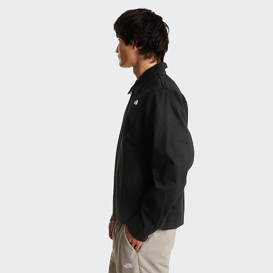 Men's Twill Collared Jacket - 3