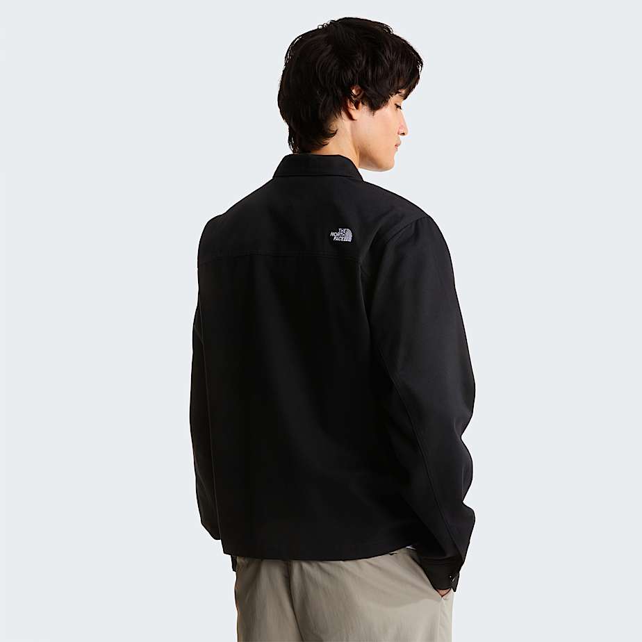 Men's Twill Collared Jacket - 4