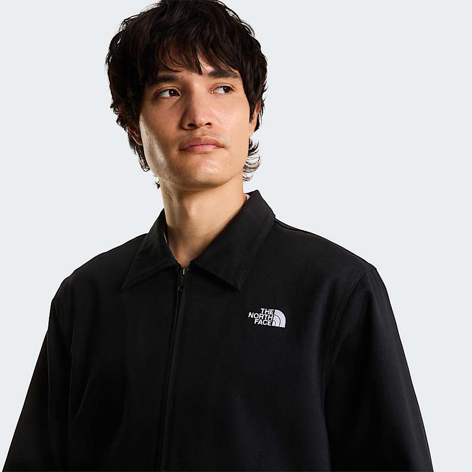 Men's Twill Collared Jacket - 6