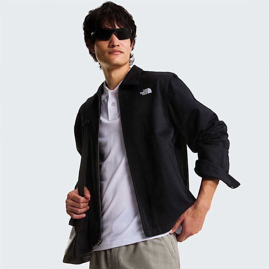 Men's Twill Collared Jacket - 8