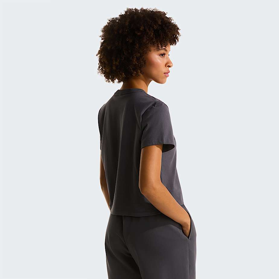 Womens Essential Regular Cutie TShirt TNF Anthracite Grey ALT3
