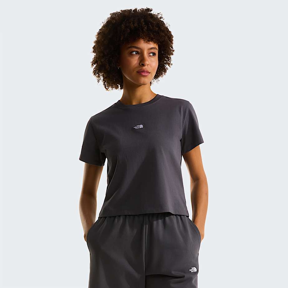 Womens Essential Regular Cutie TShirt TNF Anthracite Grey HERO