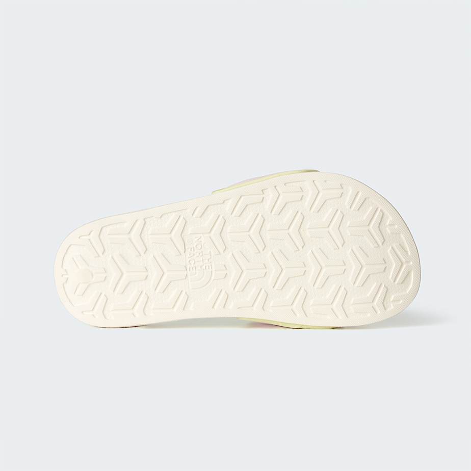 Teens Base Camp Slides III TNF White DunePale Blossom ALT8