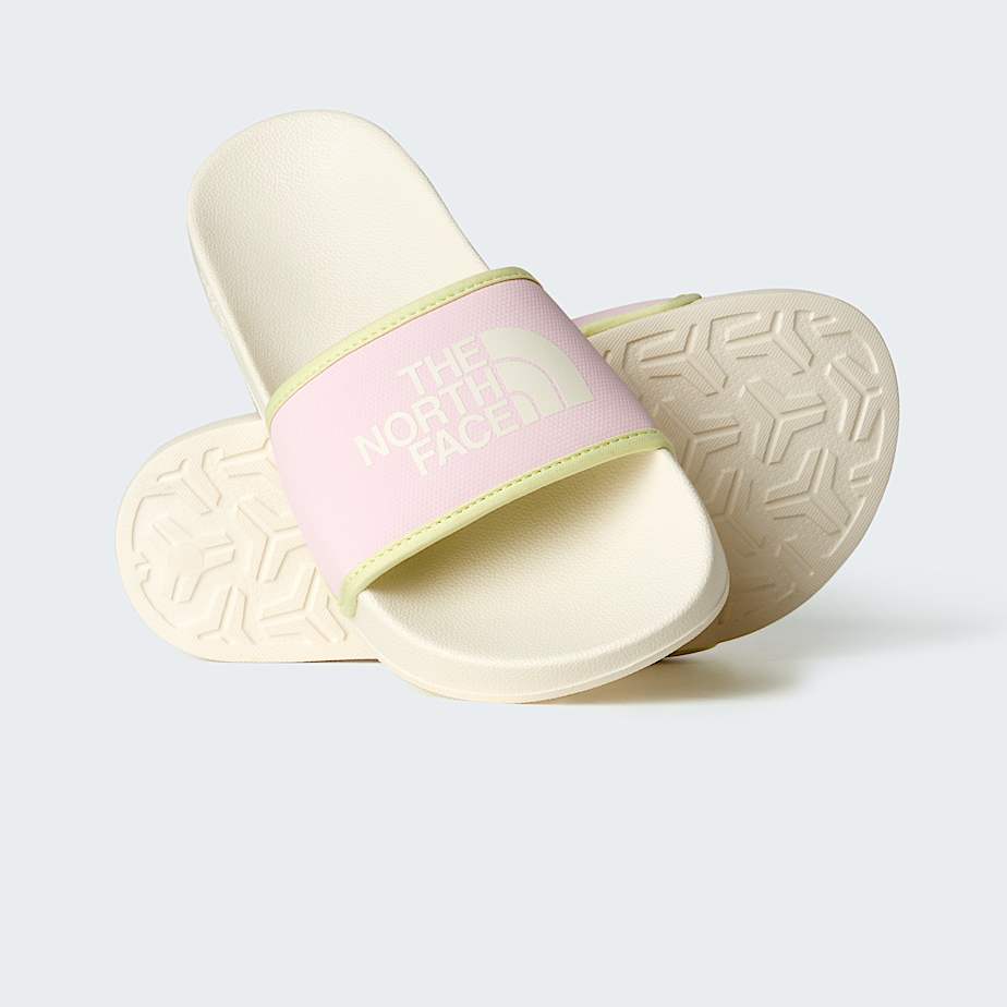 Teens Base Camp Slides III TNF White DunePale Blossom HERO