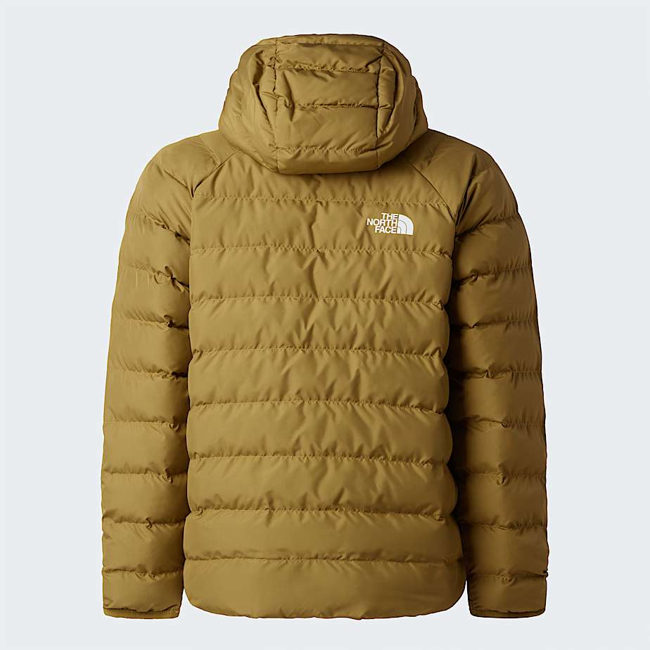Boys Reversible Perrito Jacket TNF CedarNew Taupe Green ALT21