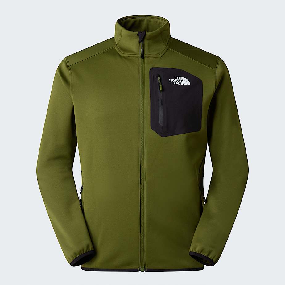 Mens Crest FullZip Fleece TNF ALT20
