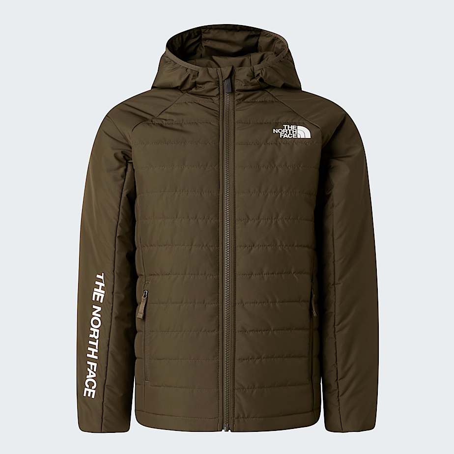 Boys Never Stop Synthetic Jacket TNF New Taupe Green ALT20