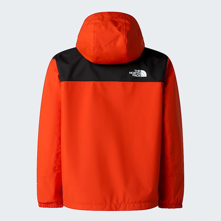Boys Antora Rain Jacket TNF Lava Red ALT21