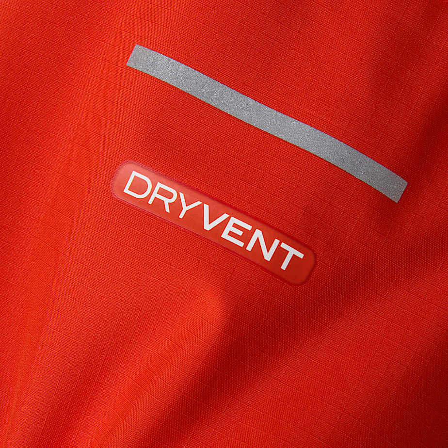 Boys Antora Rain Jacket TNF Lava Red ALT18