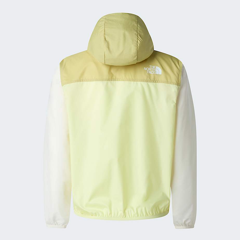 Girls Cyclone Wind Jacket TNF Lemon MistPearWhite Dune ALT21
