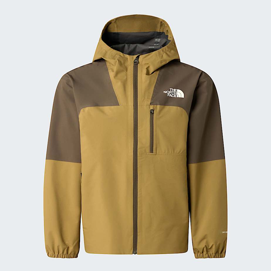 Teens Hike Packable Shell Jacket TNF New Taupe GreenCedar ALT20