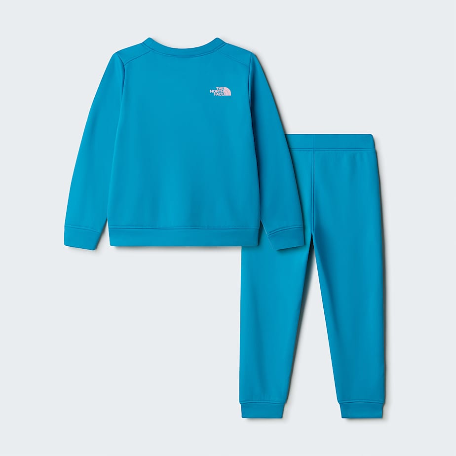 Kids TNF Performance Fleece TwoPiece Set TNF Meridian Blue ALT21