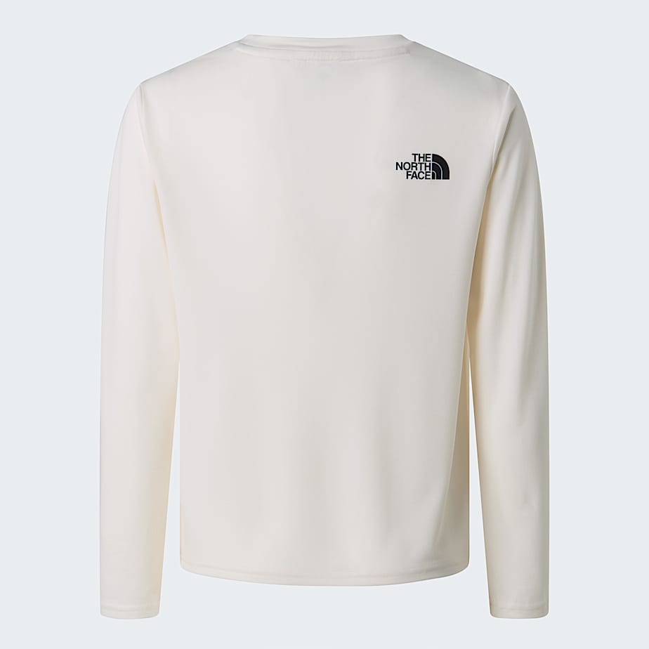 Teens 247 LongSleeve TShirt TNF White Dune ALT21
