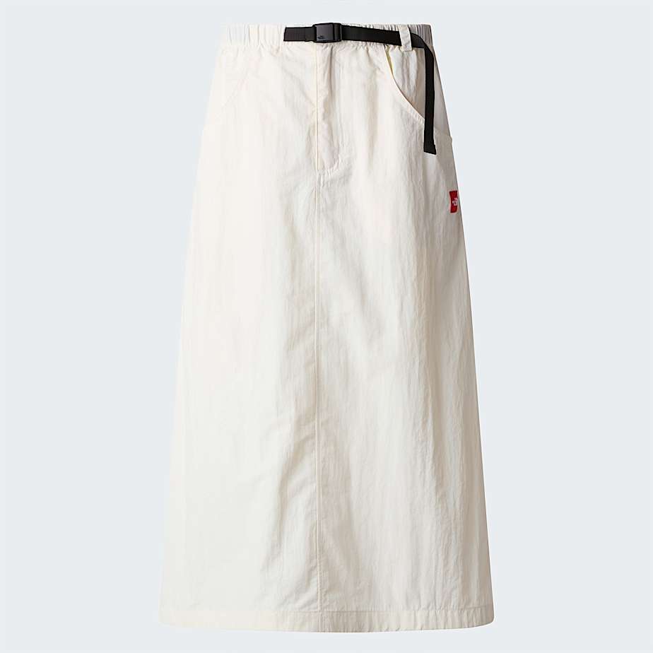 Womens Red Box Nylon Belted Skirt TNF ALT20