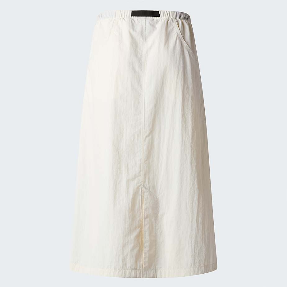 Womens Red Box Nylon Belted Skirt TNF ALT21