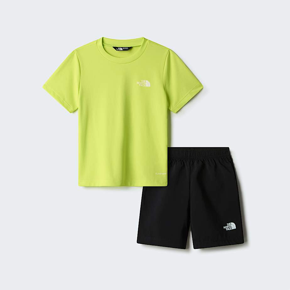 Kids 247 Set TNF Fizz LimeTNF Black ALT20