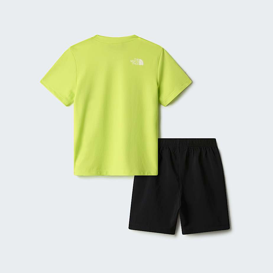 Kids 247 Set TNF Fizz LimeTNF Black ALT21