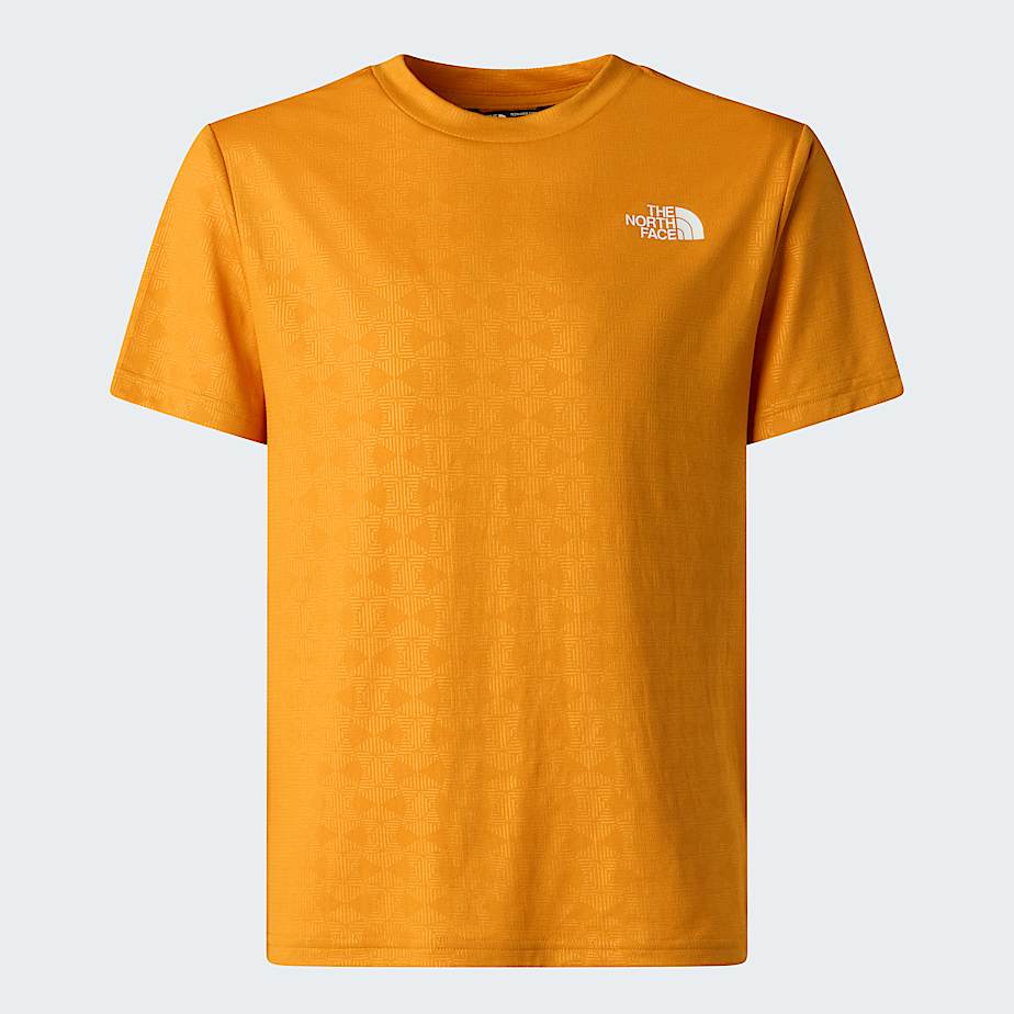 Teens 247 Pentadome Embossed TShirt TNF Dust Orange ALT20