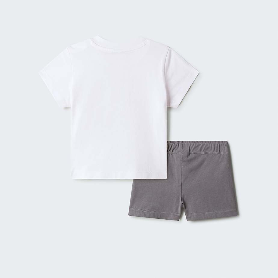 NSE Box Play Regular Shorts Set Baby TNF ALT21