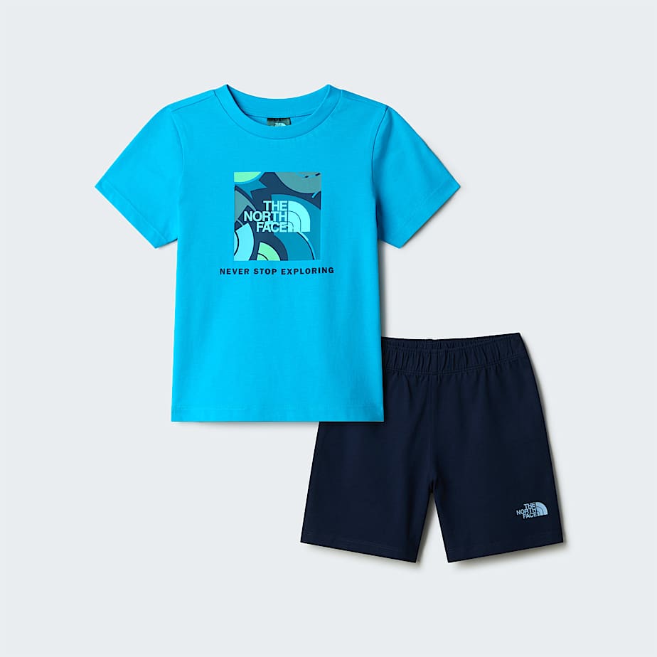 NSE Box Play Regular Shorts Set fr Kinder TNF ALT20