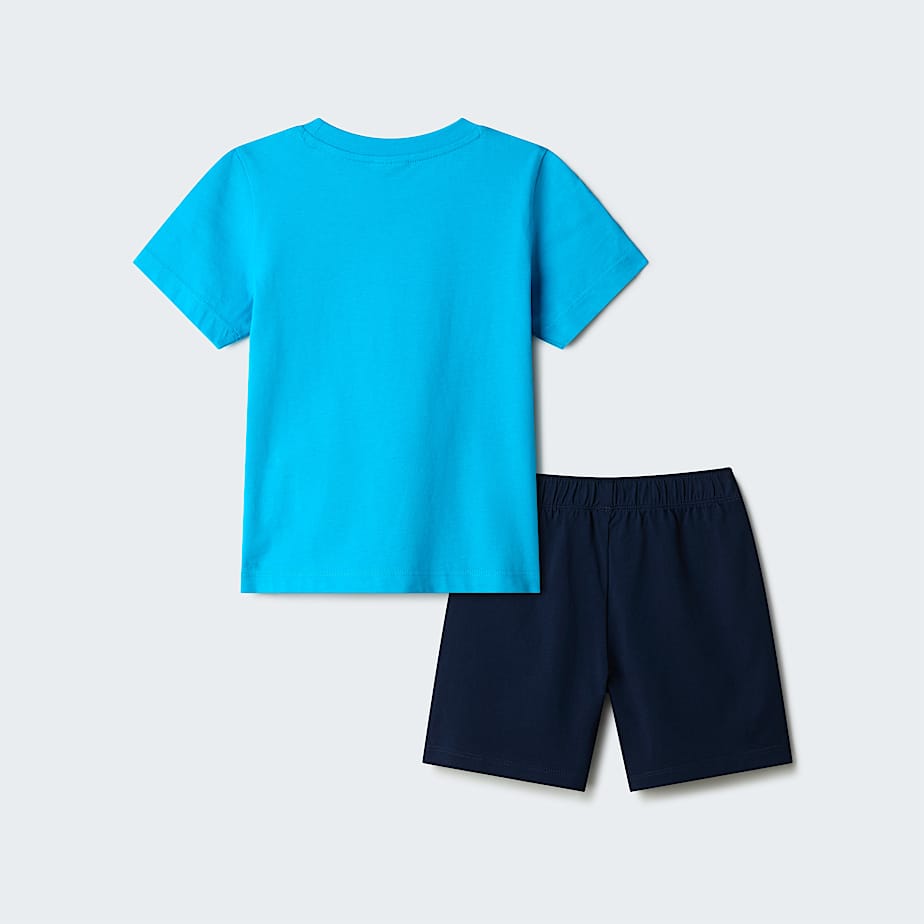 NSE Box Play Regular Shorts Set fr Kinder TNF ALT21