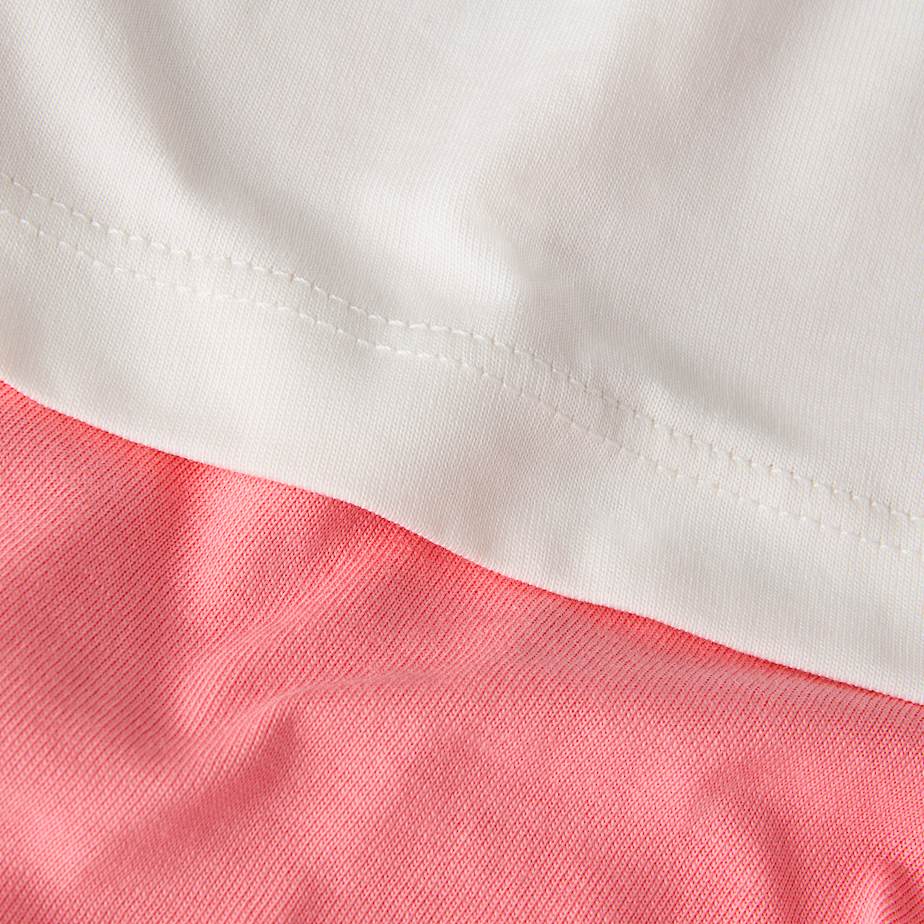 Kids NSE Box Play Regular Shorts Set TNF White DuneCoral Crush ALT18