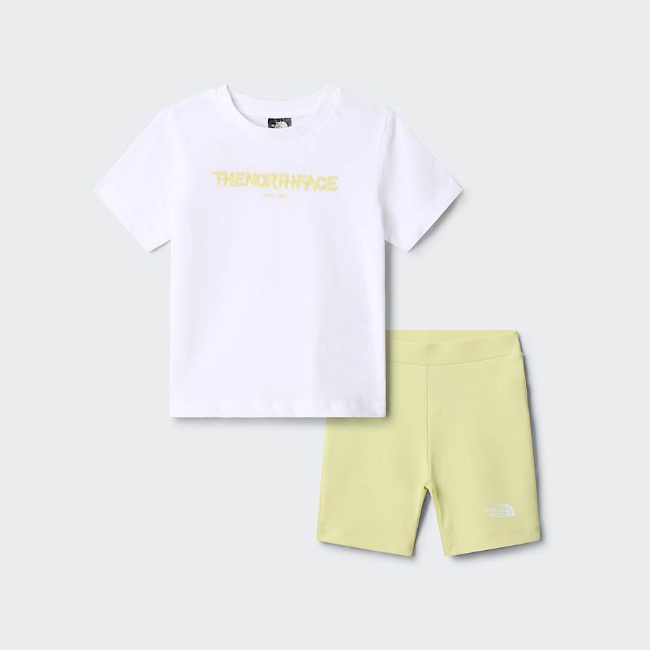 Bubble Logo Set Barn TNF TNF WhiteLemon Mist ALT20