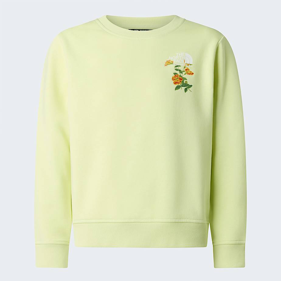 Girls' Flora Relaxed Sweatshirt - 8