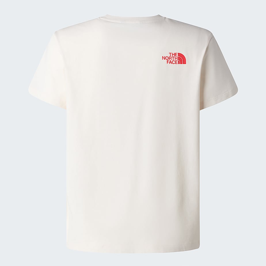 Girls Brand Proud Relaxed TShirt TNF White Dune ALT21