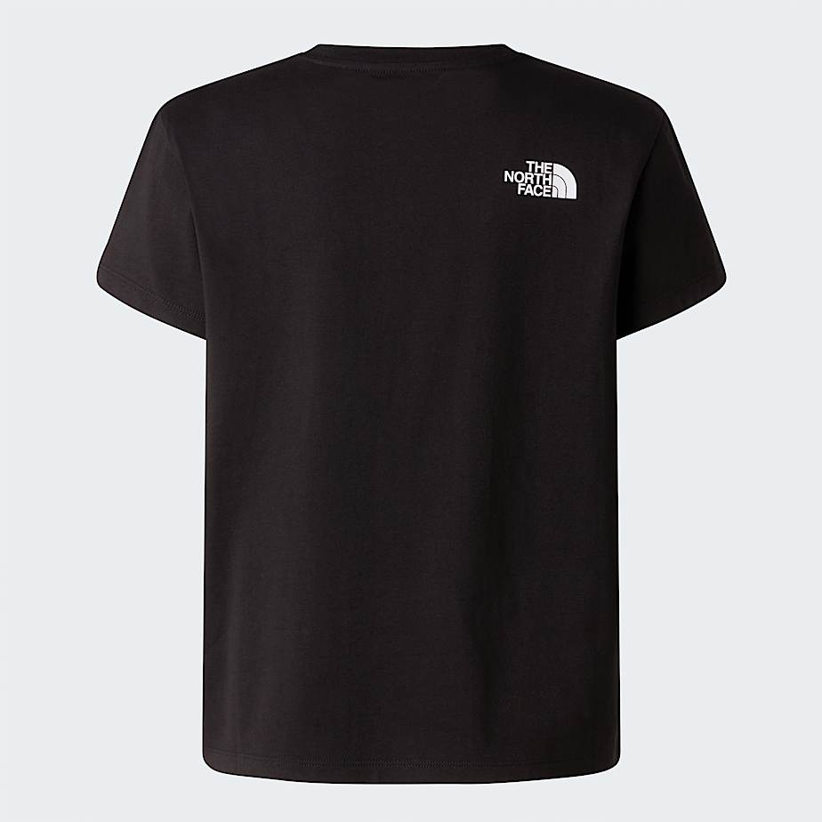 Boys Mountain Night Relaxed TShirt TNF TNF Black ALT21