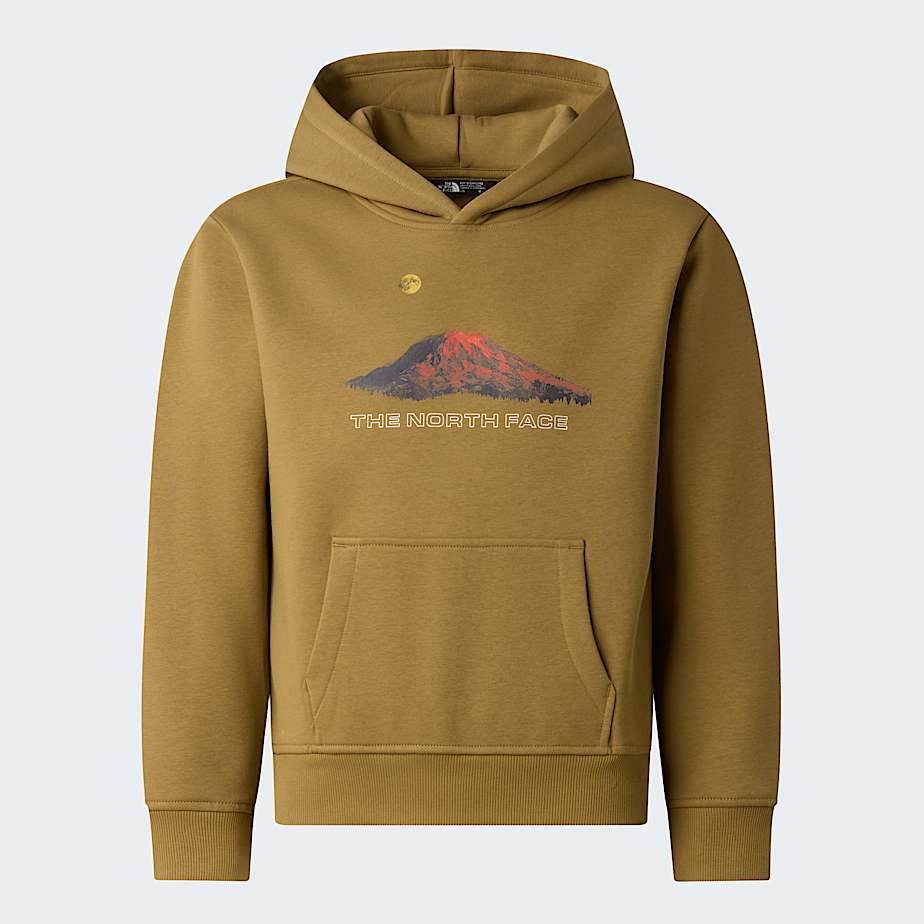 Mountain Night relaxt geschnittener Kapuzenpulli für Jungen - 9