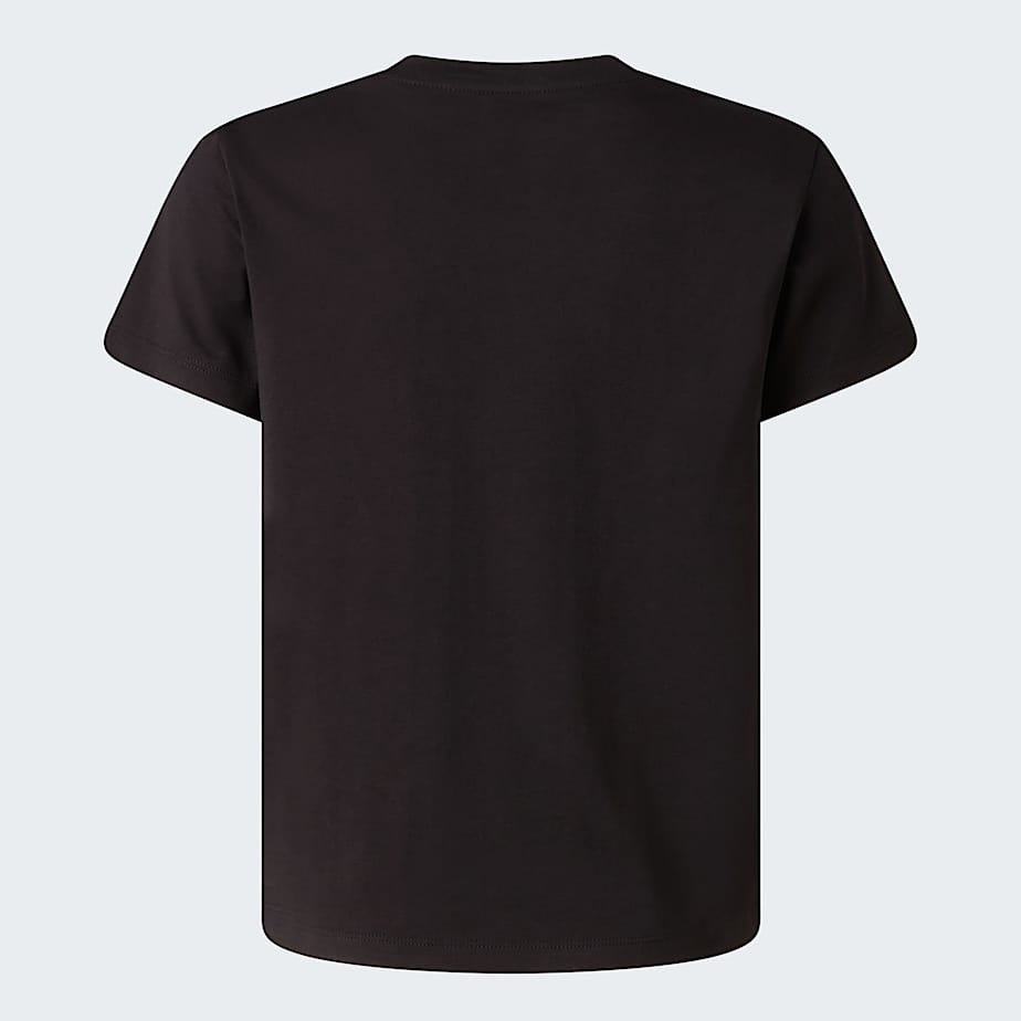 Boys Liquid Logo Regular TShirt TNF TNF Black ALT21