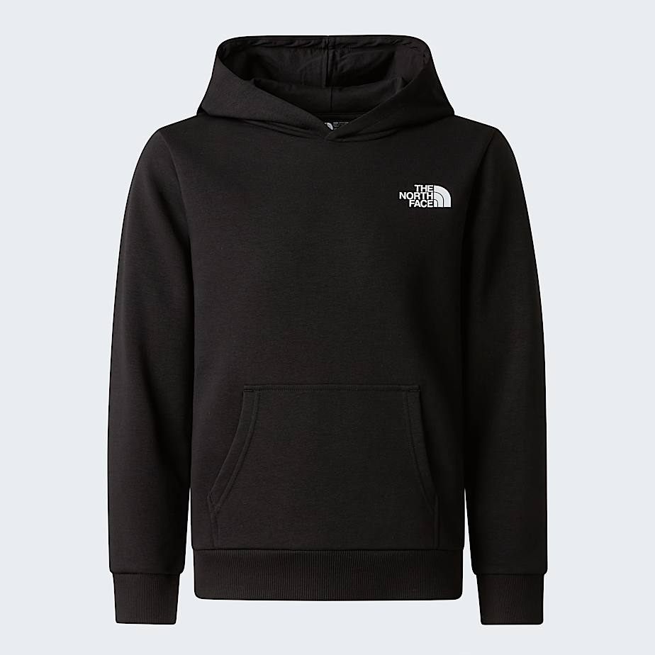 Teens Simple Dome Light Regular Hoodie TNF TNF Black ALT20