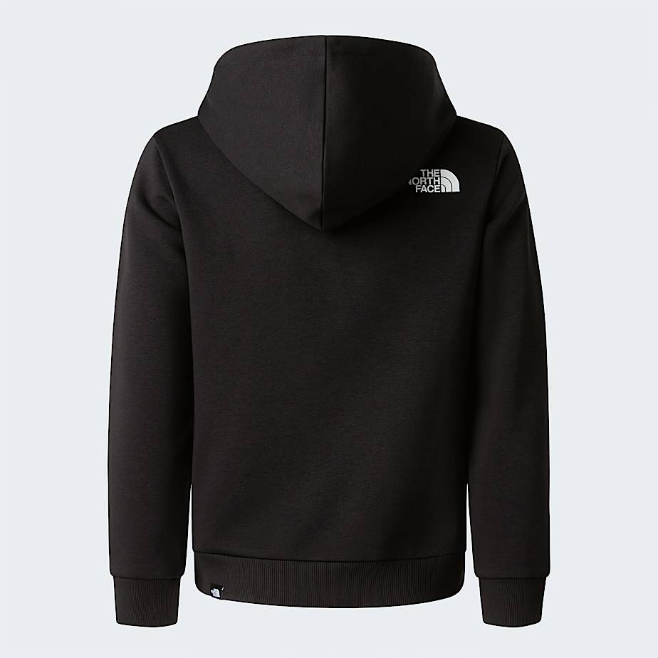 Teens Simple Dome Light Regular Hoodie TNF TNF Black ALT21