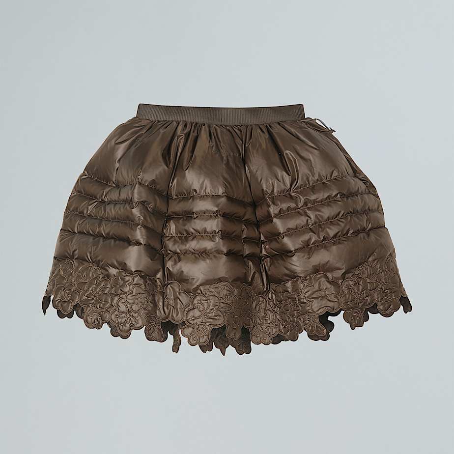 TNF x Cecilie Bahnsen Elena Down Skirt TNF ALT2