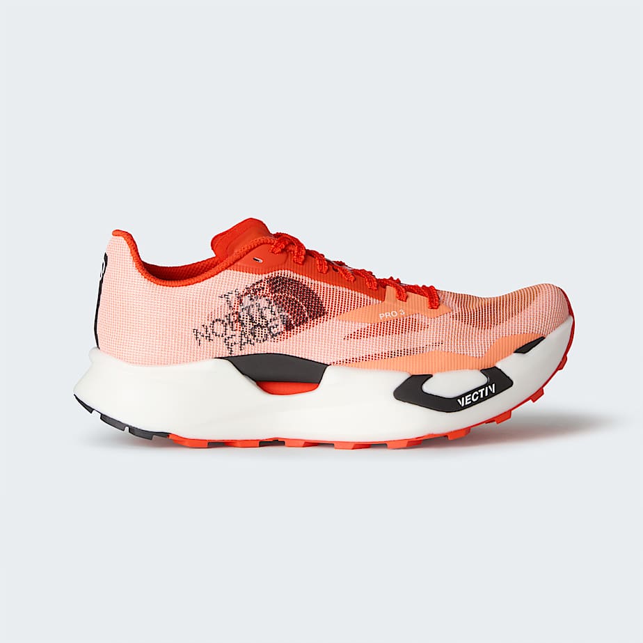 Summit VECTIV Pro 3 Trail Running Shoes TNF Citrus RustLava Red HERO