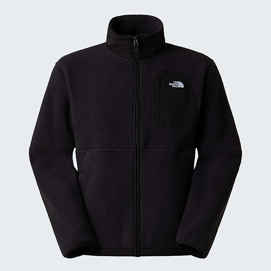 Yumiori OffPeak Fleecejacke mit durchgehendem RV fr Herren TNF TNF Black ALT20
