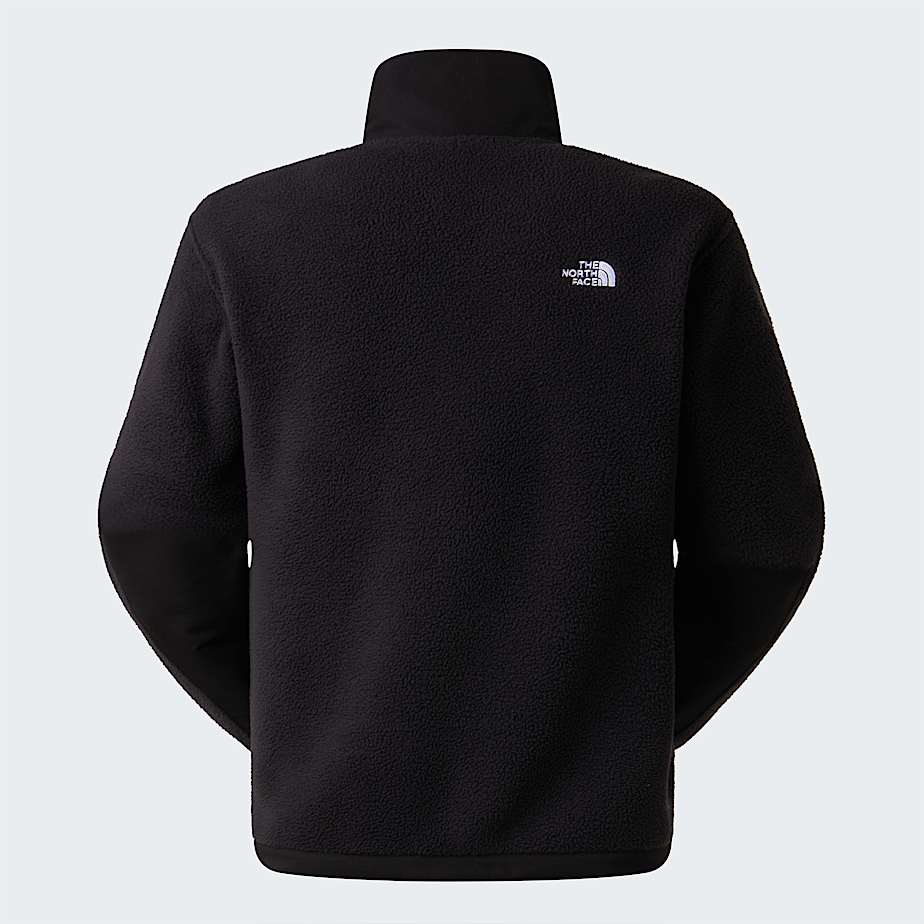 Yumiori OffPeak Fleecejacke mit durchgehendem RV fr Herren TNF TNF Black ALT21