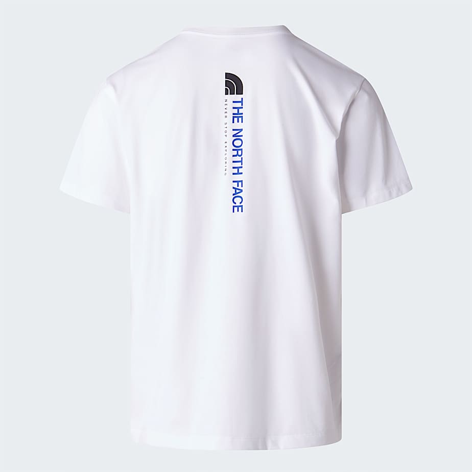 Vertical normal geschnittenes T-Shirt mit Grafik für Herren - 10