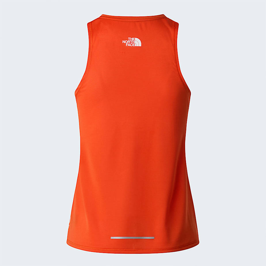 Canotta da corsa Summit High Trail da donna TNF Lava Red ALT21