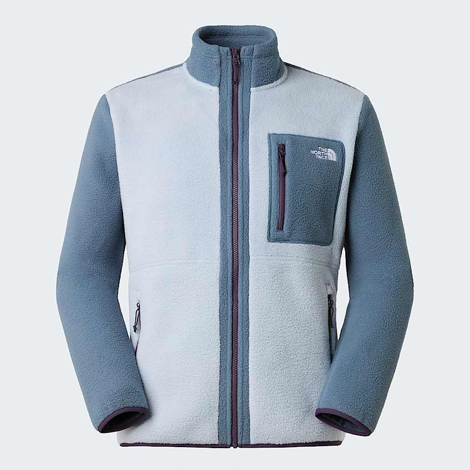 Yumiori Fleecejacke mit durchgehendem RV fr Herren TNF Frost GreyGranite GreyEndless Dusk ALT20