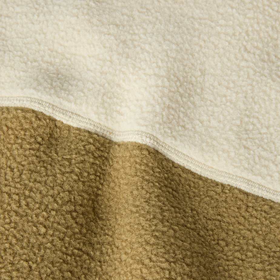 Yumiorifleecejas met kwartrits voor heren TNF CedarDesert StoneNew Taupe Green ALT18