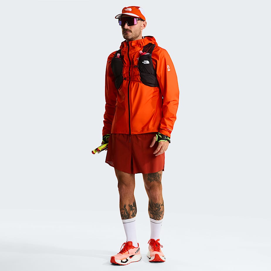 Summit VECTIV Pro 3 Trail Running Shoes TNF Citrus RustLava Red ALT3