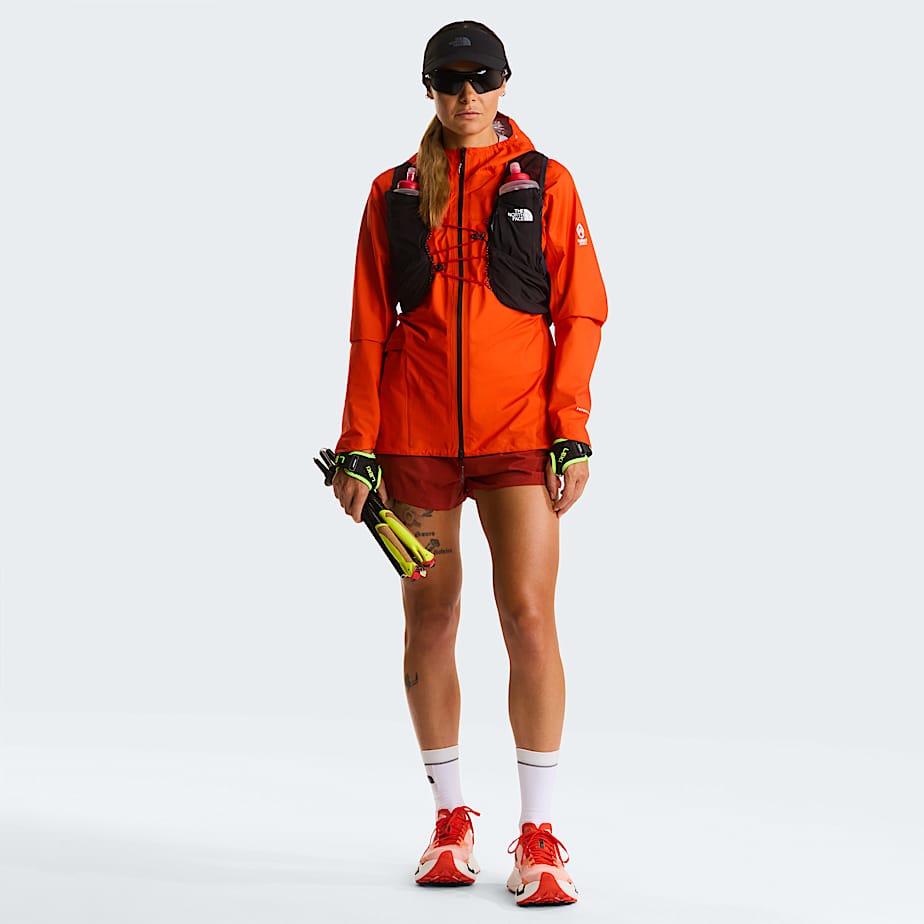 Summit VECTIV Pro 3 Trail Running Shoes TNF Citrus RustLava Red ALT5